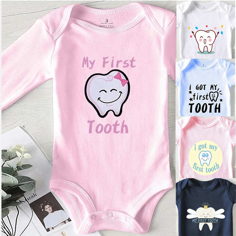 Комбинезон детский хлопковый с длинным рукавом принтом