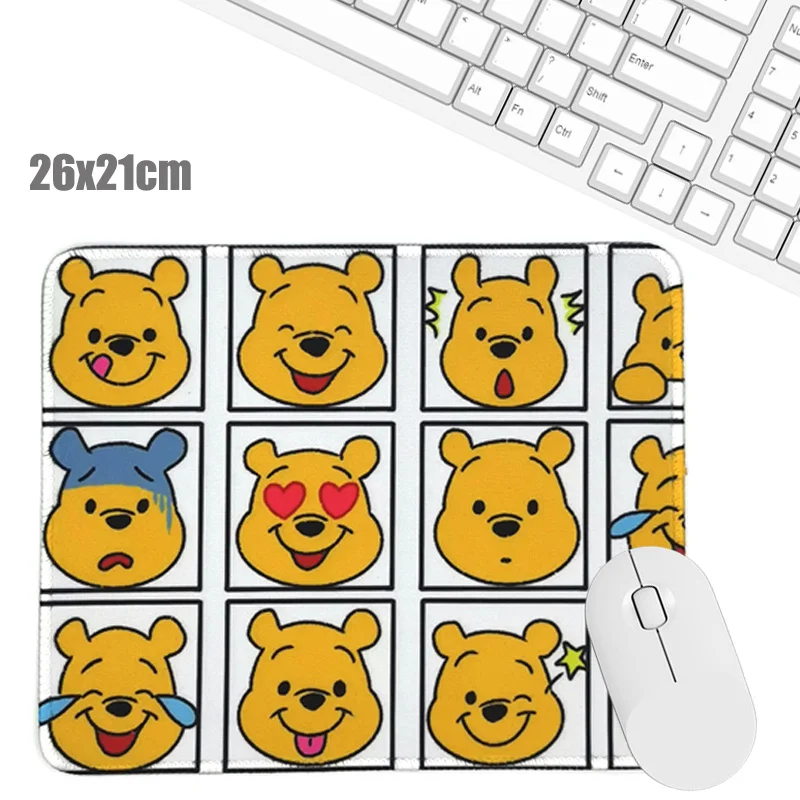 

Winnie the Poor Fashion Nordic Style Mousepad for Laptop Computer Desk Mat Mouse Pad Wrist Rests Table Mat Office Desk Gifts