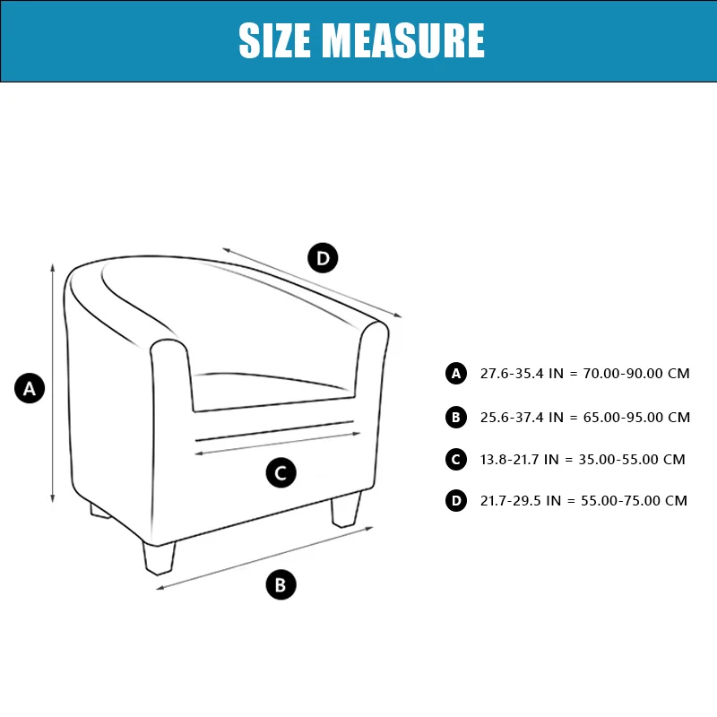 Эластичный Бархатный Чехол для мебели защитный чехол кресла кофейного цвета