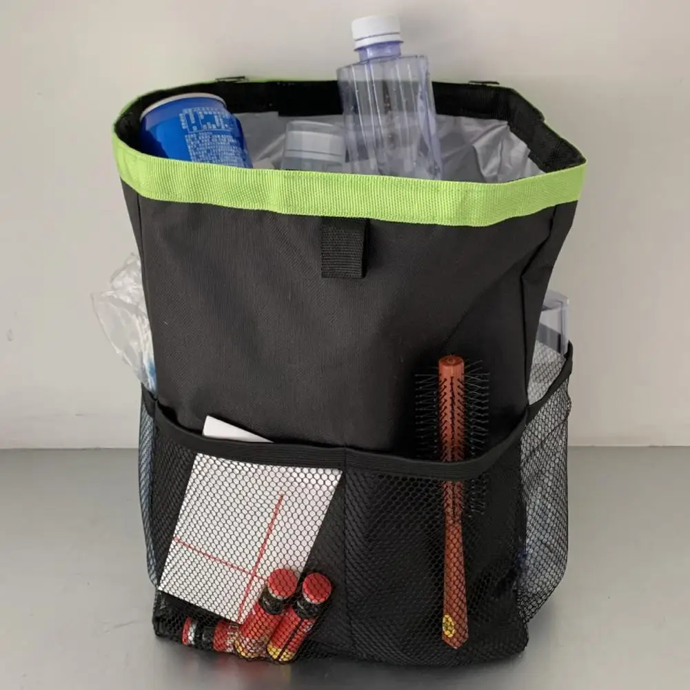 

Универсальный подвесной органайзер премиум класса на сиденье, тканевый ящик из ткани Оксфорд для крепления, с несколькими карманами, украш...