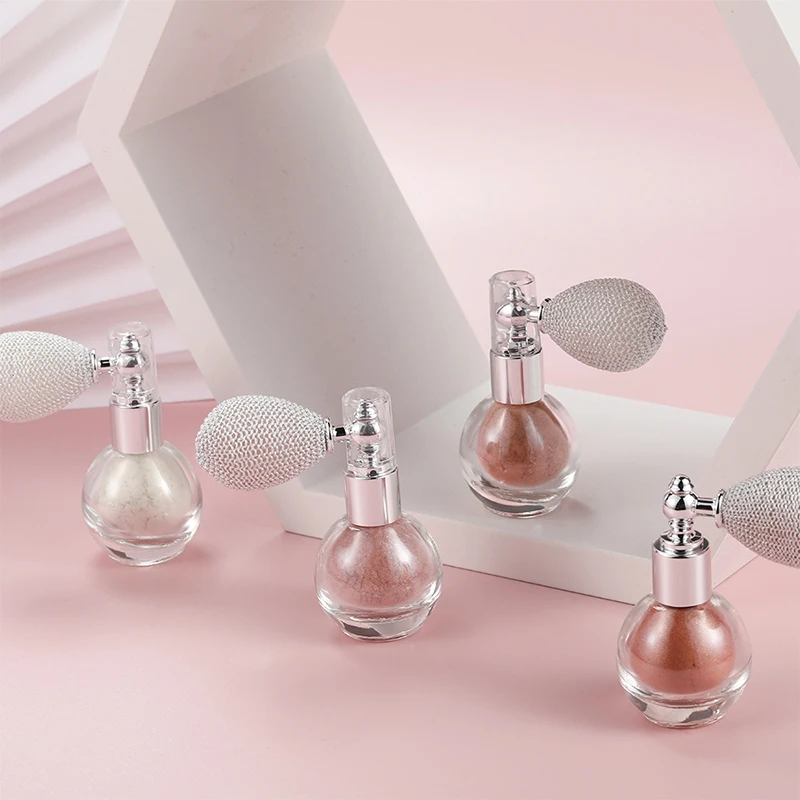 4 цвета хайлайтер пудра спрей Высокий Блеск блестящая мерцающий блеск Макияж для