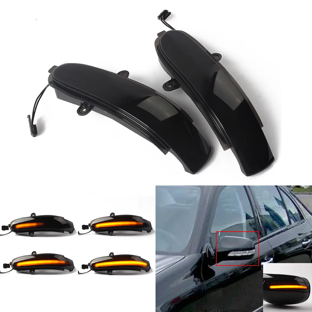 

1 Pair Car Led Dynamic Side Marker Turn Signal Light Sequential Blinker Light For Benz W211 S211 W463 Turn Signal Loght Lamp