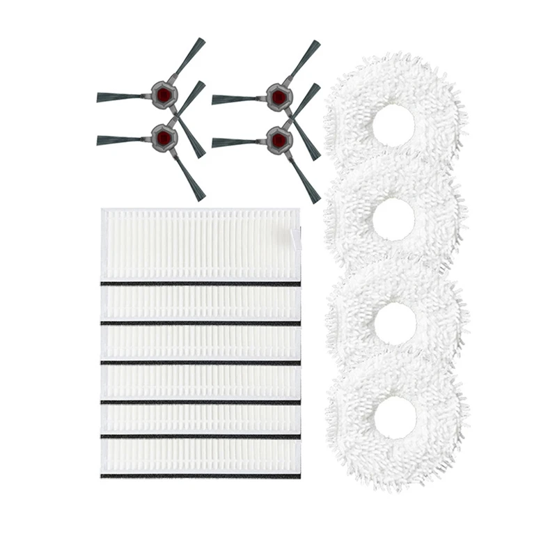 

Сменные детали, боковая щетка, фильтр Hepa, Швабра, Ткань Для Ecovacs N9 + аксессуары Запчасти для робота-пылесоса