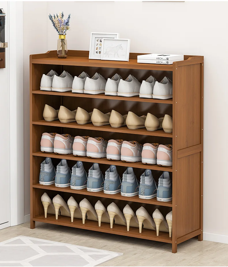 Shoe rack household indoor good-looking simple door household multi-layer storage dust-proof economical shoe cabinet