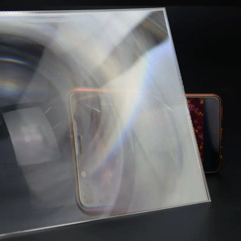 1 шт. 420x260 мм 428x332 оптический ПММА линза Френеля фокусное расстояние 300 плоский