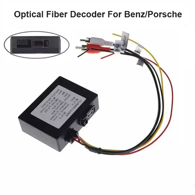 Фото Оптический усилитель, оптоволоконный декодер для BENZ E/Cls/Clk/Class W220 W230 W211 w219 W171 W215 W209 B200 W203 Автомобильный дополнительный оптический усилитель №3