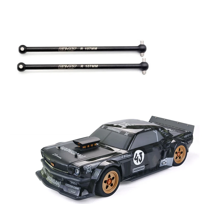 2 шт. металлический задний приводной вал Dogbone CVD 8539 для ZD Racing EX-07 EX07 1/7 обновленные