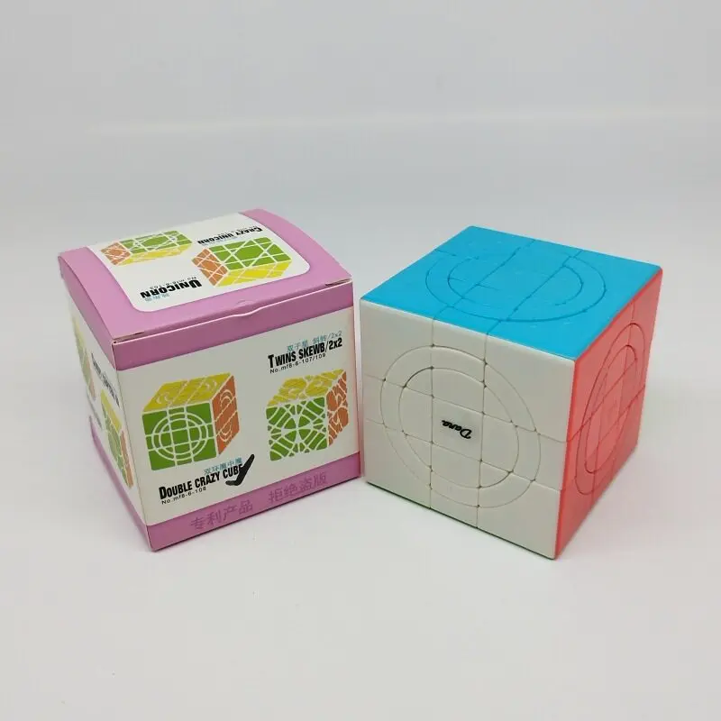 Кубик-головоломка MF8 Double Crazy Cube: Сложная фигурная головоломка повышенной сложности (art.: 3920da888da07) - 3920da888da07