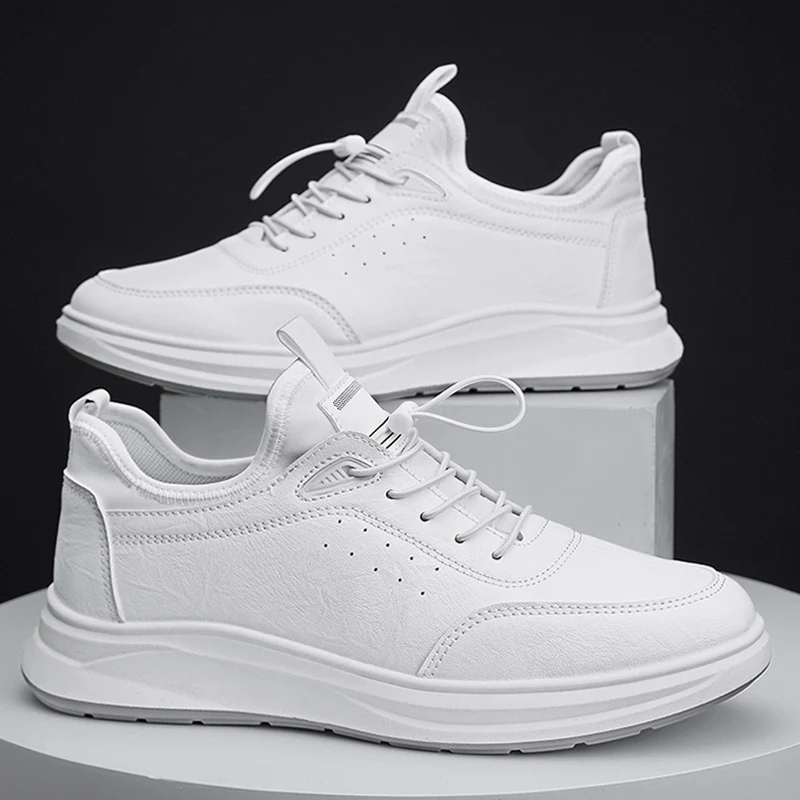 Casual Leather Sneakers Platform Work Loafers Outdoor Sport Hiking Running Designer Luxury Safety Tennis