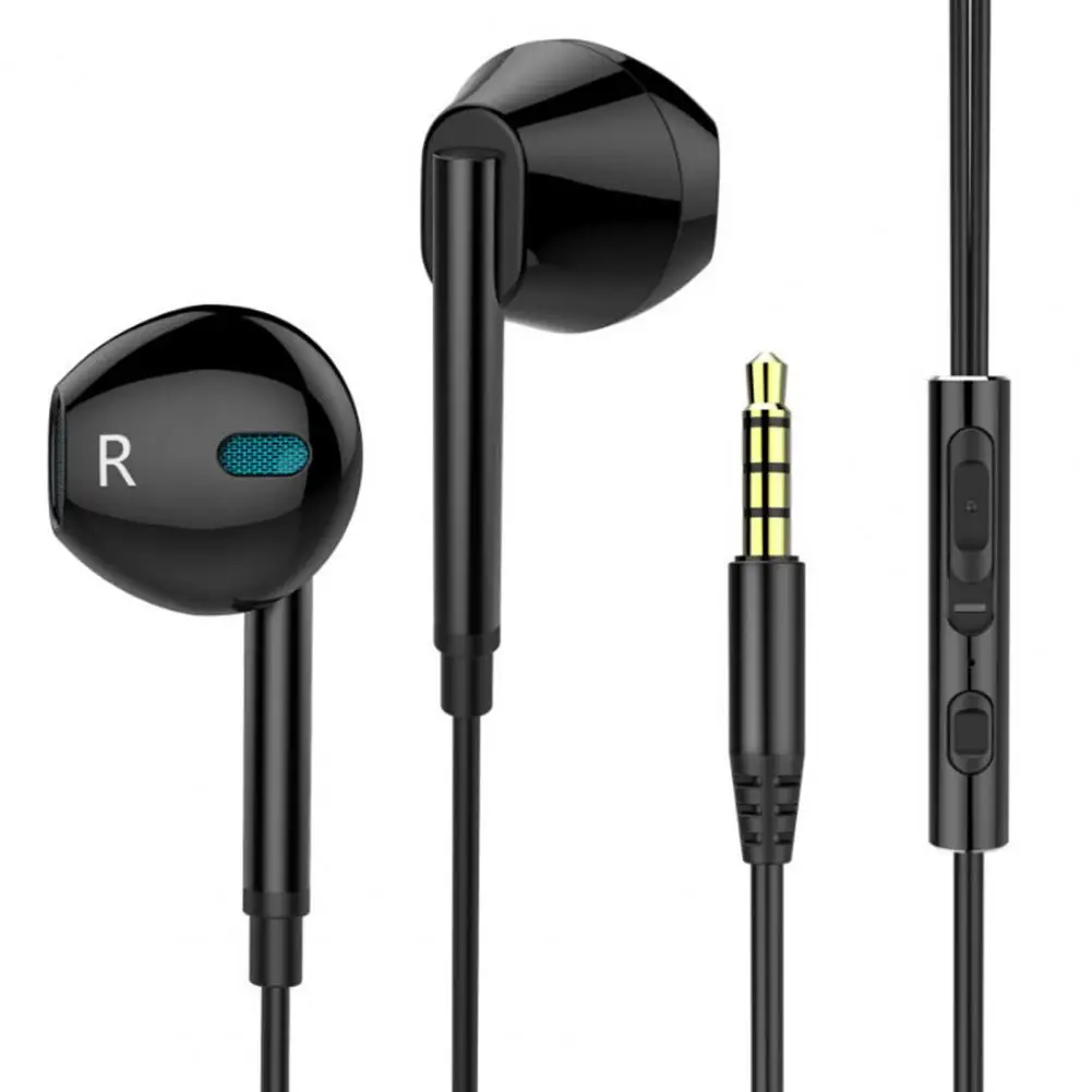 

M15 Wired Earphone High Fidelity Noise Reduction Lightweight 3.5mm In-ear Surround Gaming Earbud Headphones for Calling