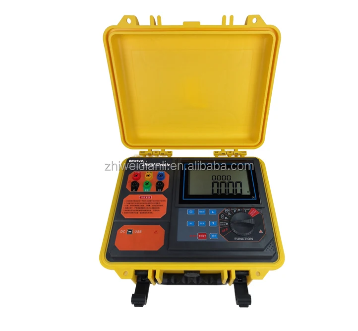 

ZWS-490 clamp earth resistance tester digital clamp meter