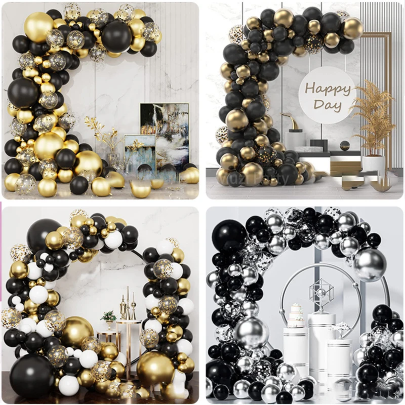 

144pcs Hot Birthday Balloon Chain Set Party Decoration Balloon Wedding Wedding Room Background Decoration Supplies Balloon Arch