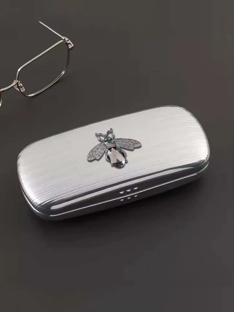 

Женские чехлы для очков, легкий алюминиевый безопасный стильный декор