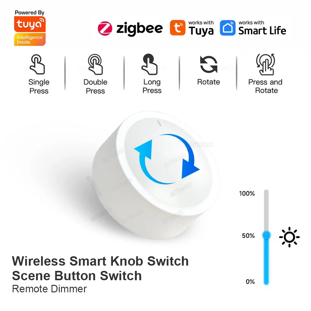 

Интеллектуальная ручка Tuya ZigBee