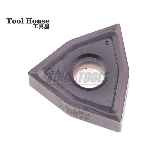 

Dijet CNC turning blade WNMG080404-SF JC8015 all-round tool tip R0.4