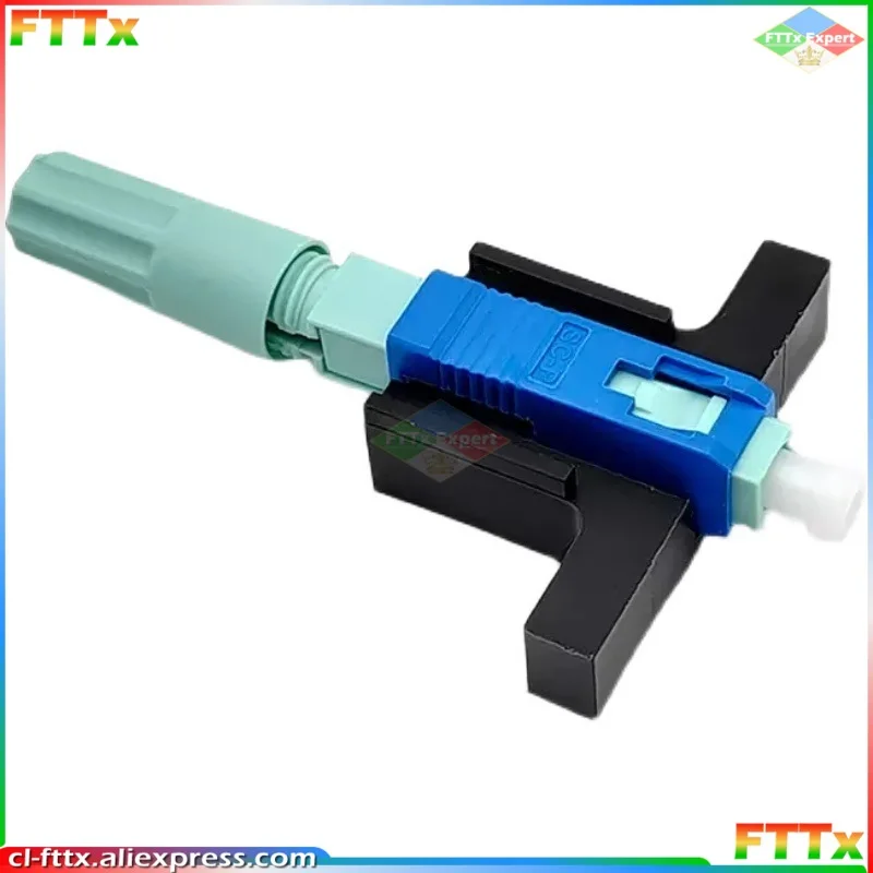 58MM Fixed-length New LX58 Single-Mode SC UPC APC Fast Connector FTTH Tool 58mm Connector Quick Connector 50/ 100/200Pcs Lot