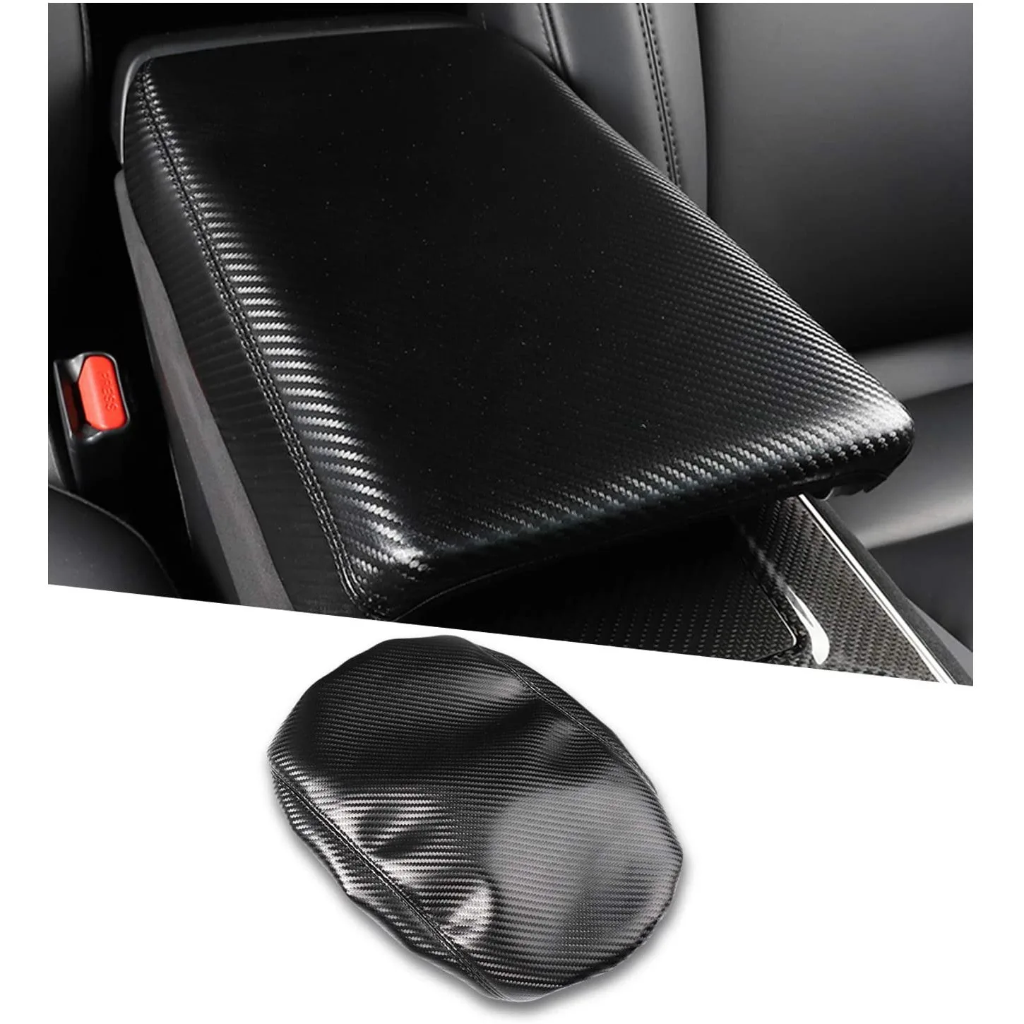 Чехол для подлокотника Tesla Model 3 Y 2017 + чехол центральной консоли хранения крышка