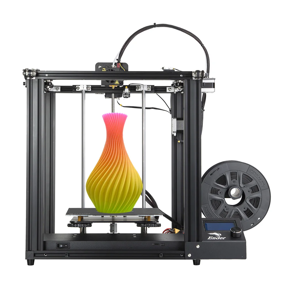 

Creality Ender 5 3D Printer with Resume Printing, Cube Frame, 220x220x250mm CNC impresora 3d