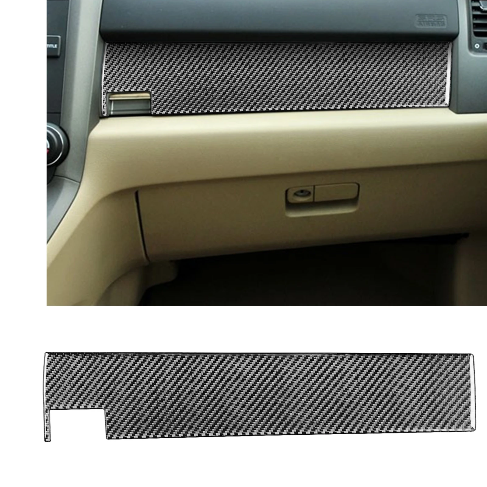 

For Honda CR-V CRV 2007-2011 Passenger Side Dashboard Panel Cover Trim Glove Box Compartment Disposal Container Dash Board Decor
