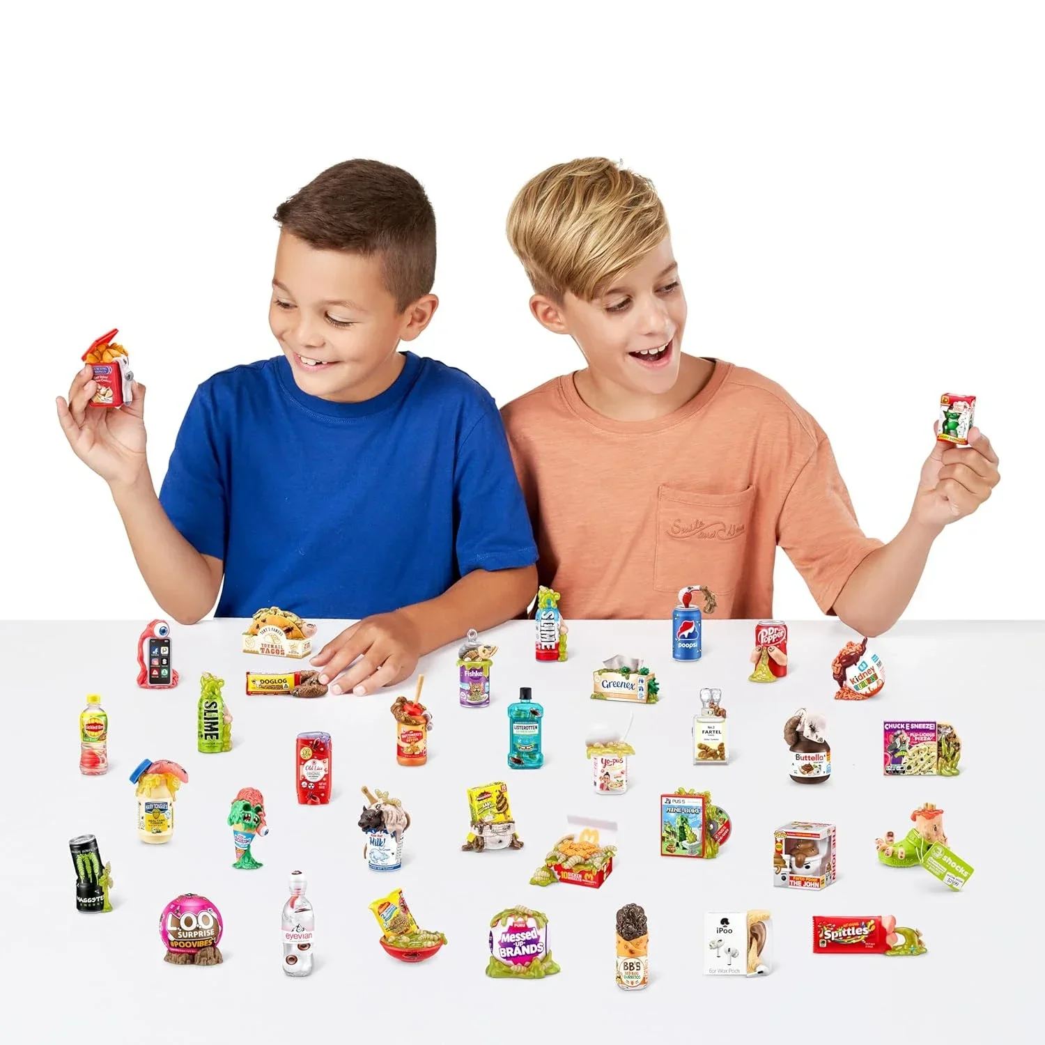 Горячие игрушки 5 сюрпризов Mega Gross Minis Mystery Series 2 коллекционные Brands слепая коробка