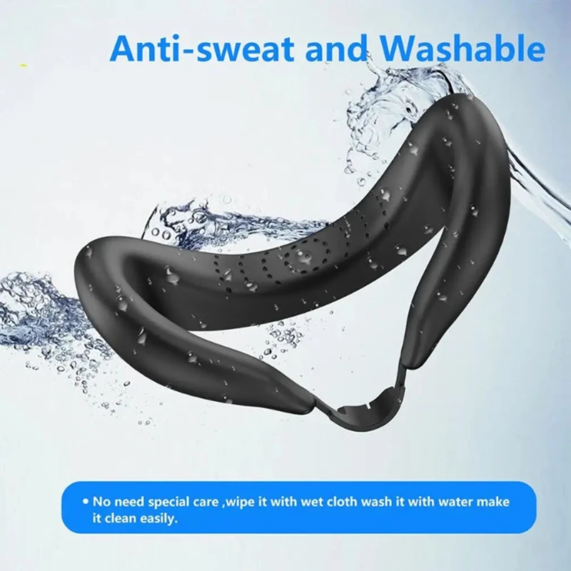 Силиконовая маска для лица с защитой от пота