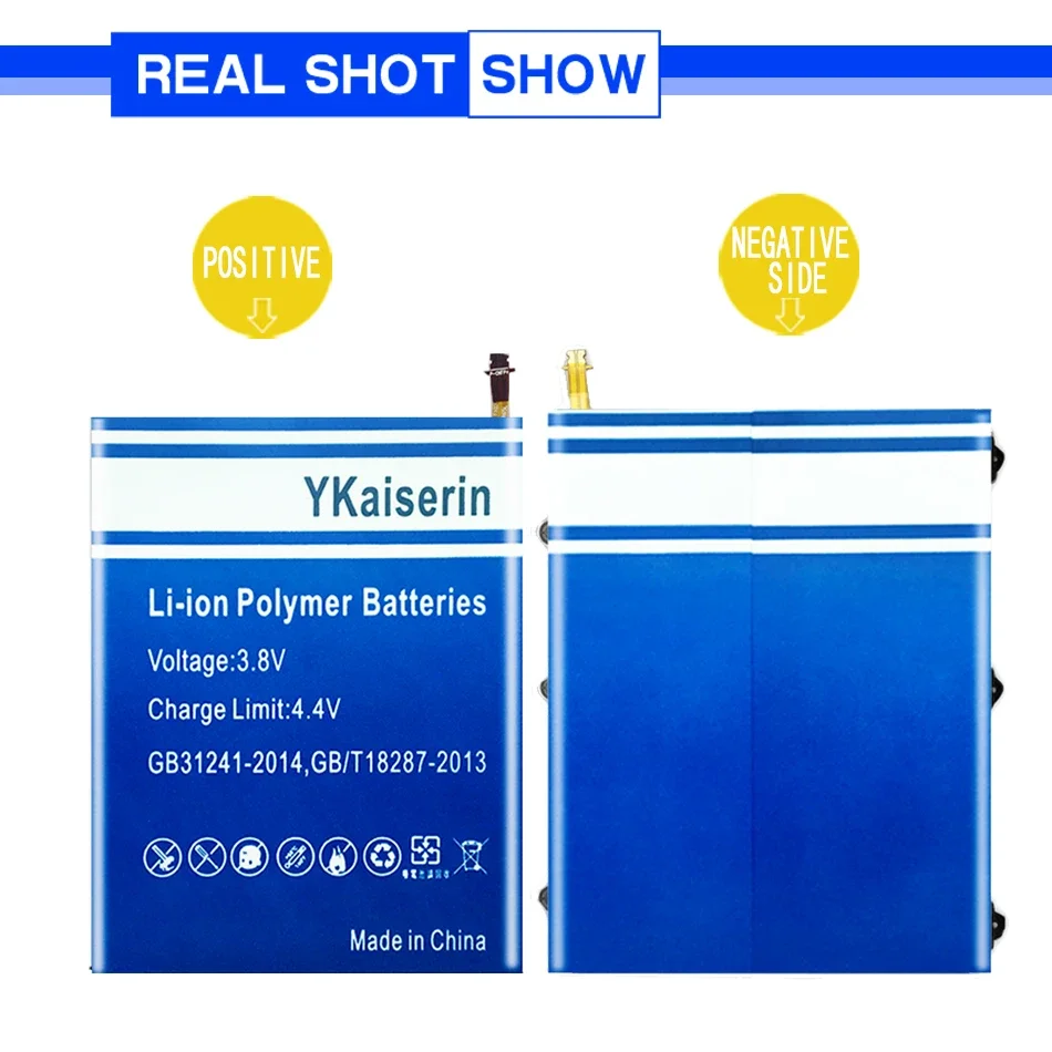 Долговечный аккумулятор для планшета емкостью 13000 мАч Samsung Galaxy Tab E 9 6 SM T567 T567V