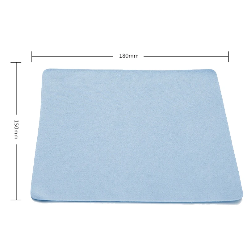 5 шт. мягкая замша очиститель для очков ткань из тонкого волокна чистки линз