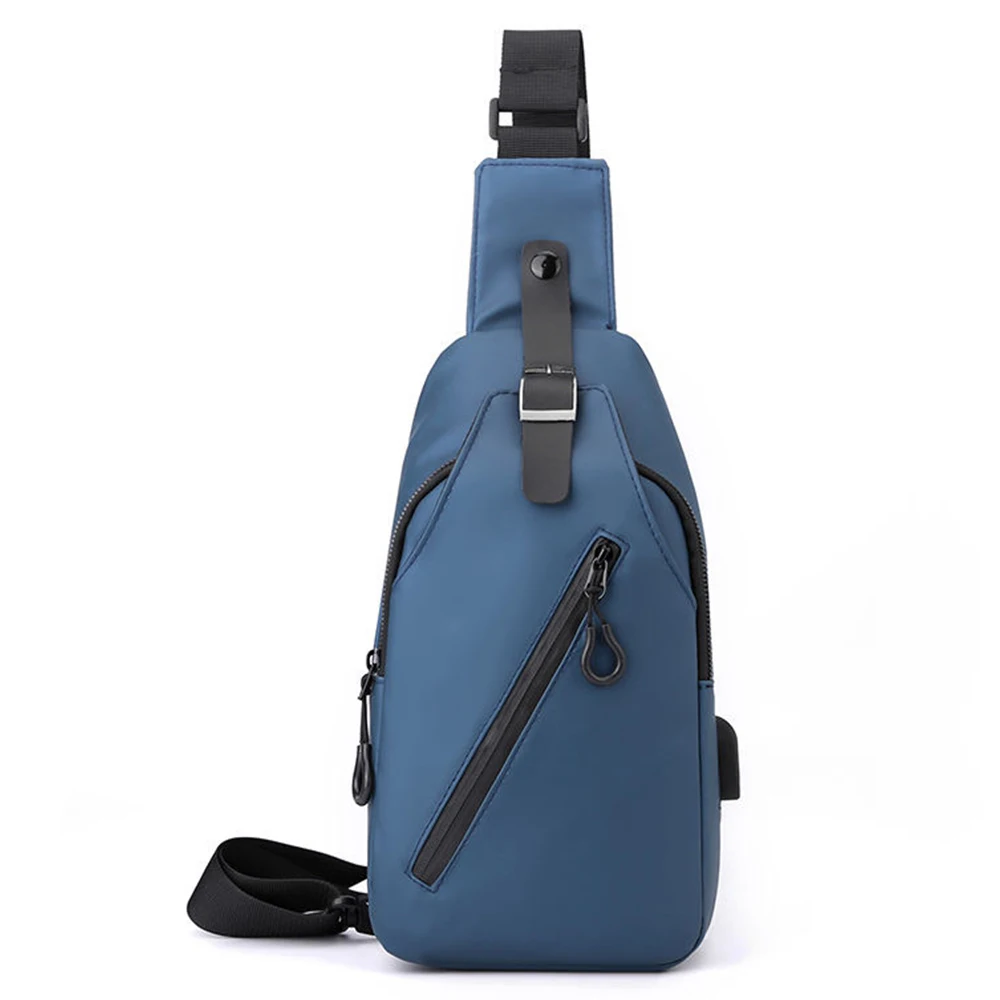 Shoulder Waterproof Fashion New Multifunction Crossbody Chest Men Bag Male Pack Zipper Anti-theft Handbag Messenger