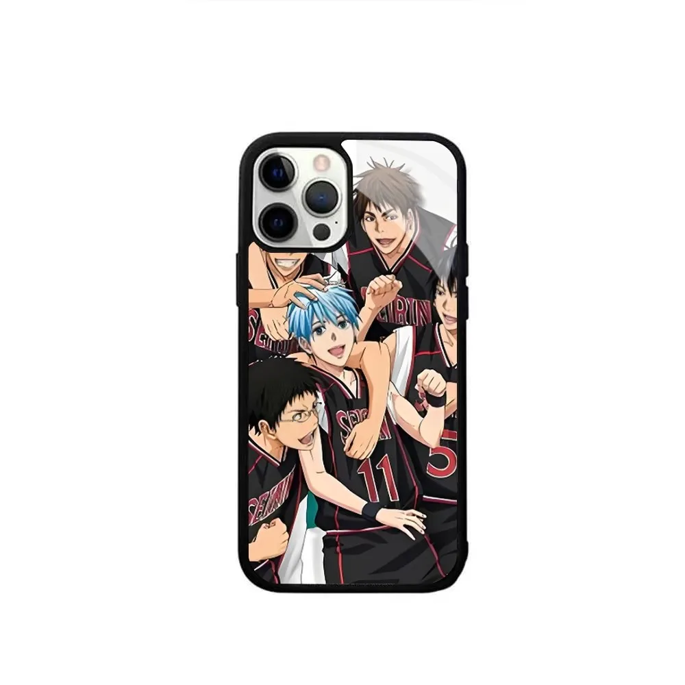 Cute Kuroko No Basket Chibi Phone Case Magsafe Wireless Charging Cases For IPhone 16 15 13 12 11 14 Pro Max Mini 8 Plus XS X XR