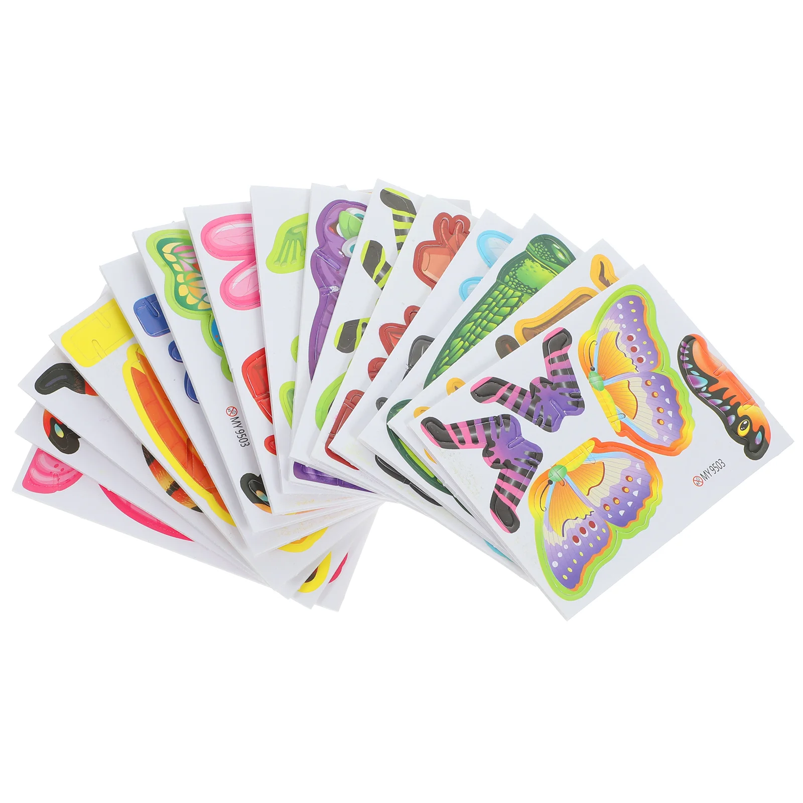 

50pcs Cartoon Animal 3D Puzzle Educational Foam Puzzle Montessori Puzzle Learning Puzzle