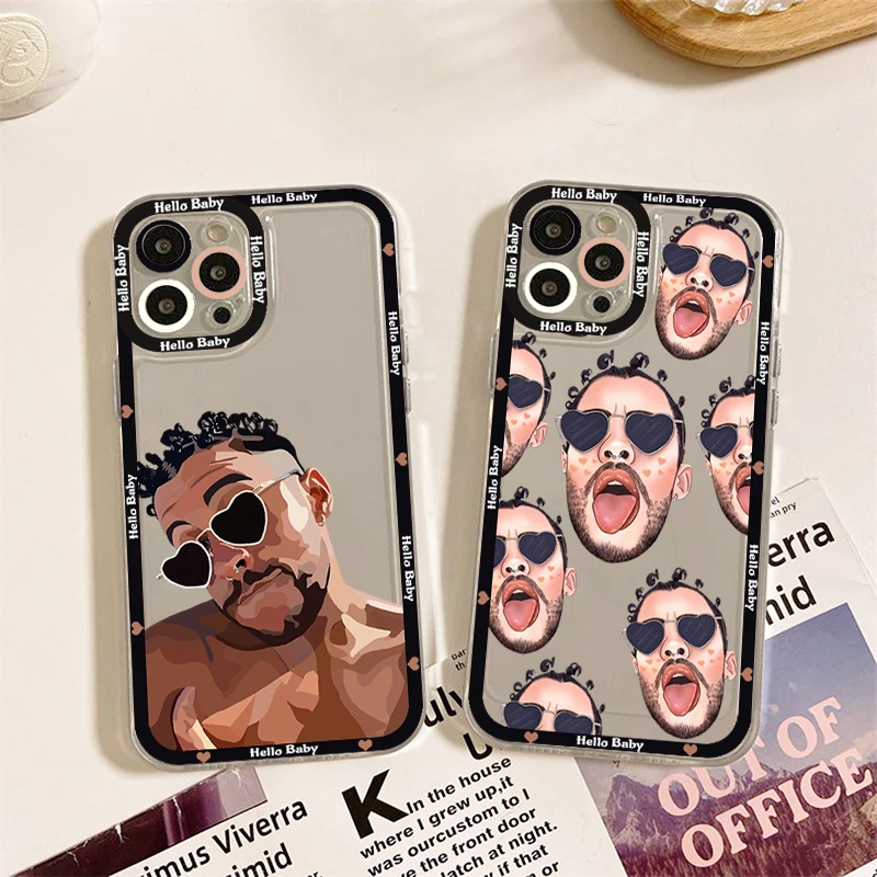 

Yo Perreo Sola Bad Bunny Maluma Phone Case for iPhone 11 12 13 Mini Pro Max 14 Pro Max Case shell