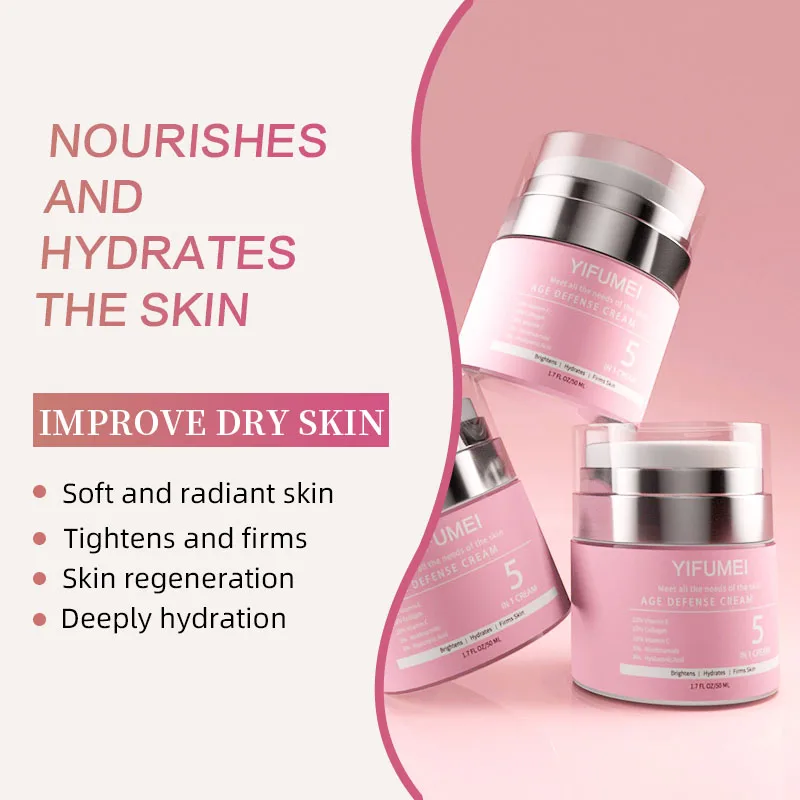 Фото Крем для лица с никотинамидом, 1 шт., 2 шт., питательный, подтягивающий, сужает поры, разглаживает мелкие морщины, повышает эластичность кожи, корейский уход за кожей №4