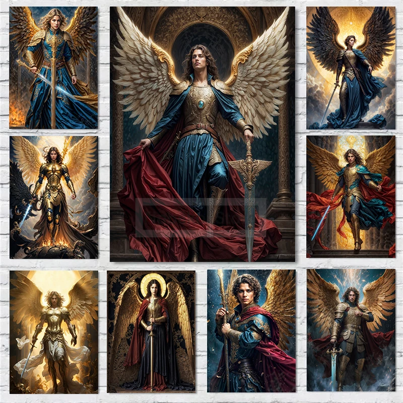 Печать на холсте &quotАрхангел Михаил&quot