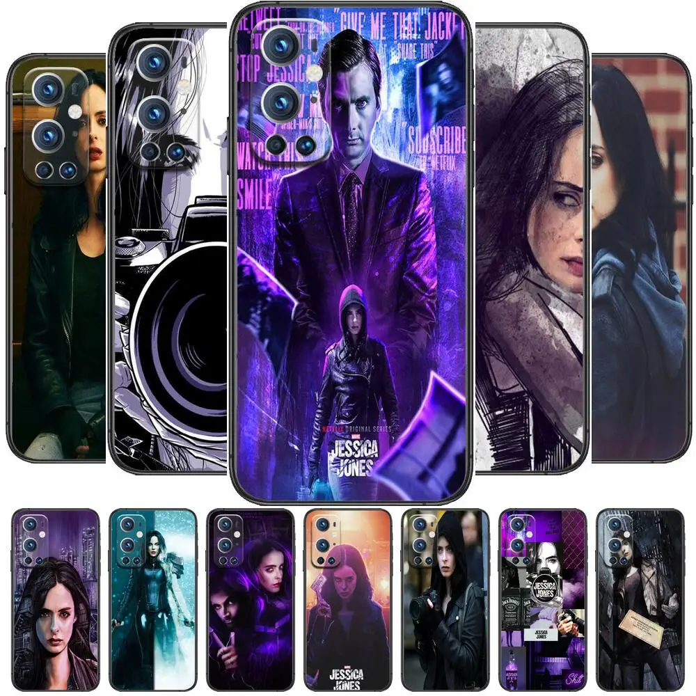 

Phone Case For OnePlus Nord N100 N10 5G 9 8 Pro 7 7Pro OnePlus 7 Pro 1+7T 6T 5T 3T Cover Marvel Jessica Jones