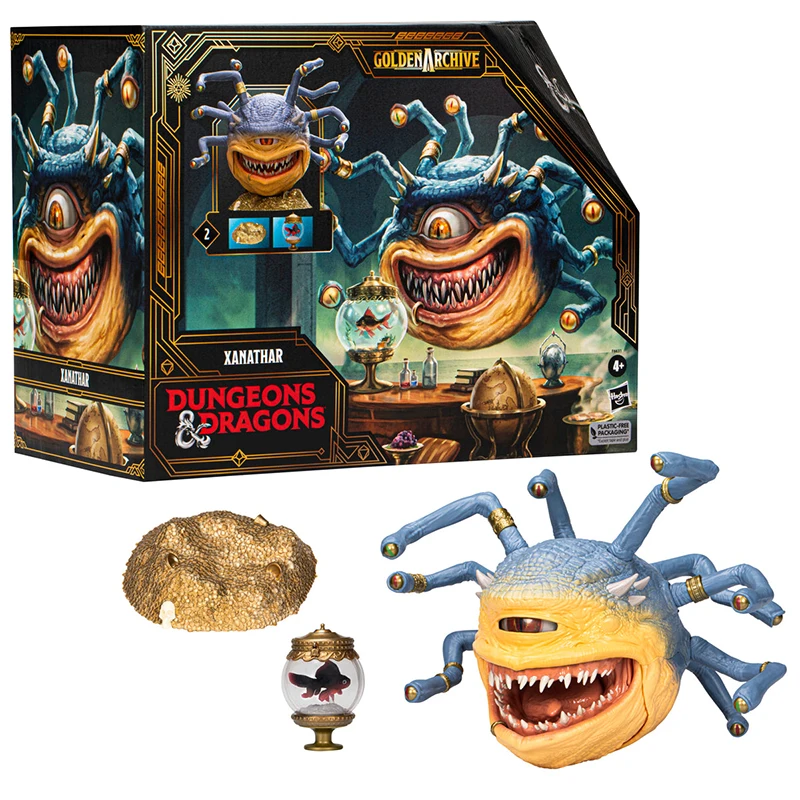 

Pre-Order Hasbro Dungeons & Dragons Golden Archive Xanathar Action Figure Collectible Model Toy 6 Inch for Boys Gift