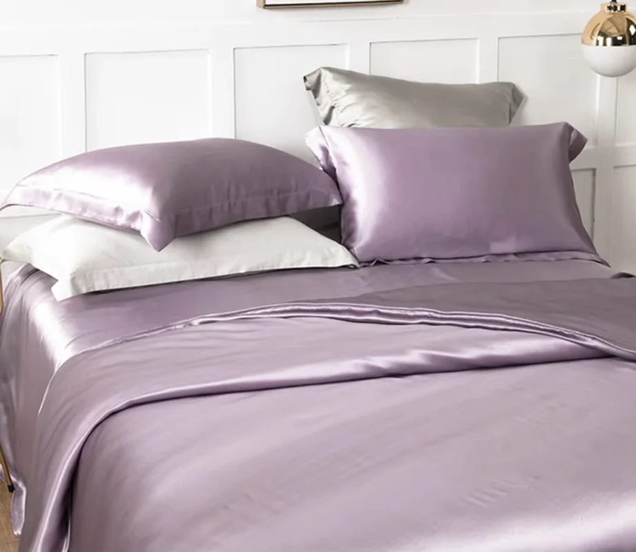 

30 мм 100% шелковый пододеяльник шелковицы, бесшовный однотонный окрашенный шелковый чехол, постельное белье, разные размеры, индивидуальный размер