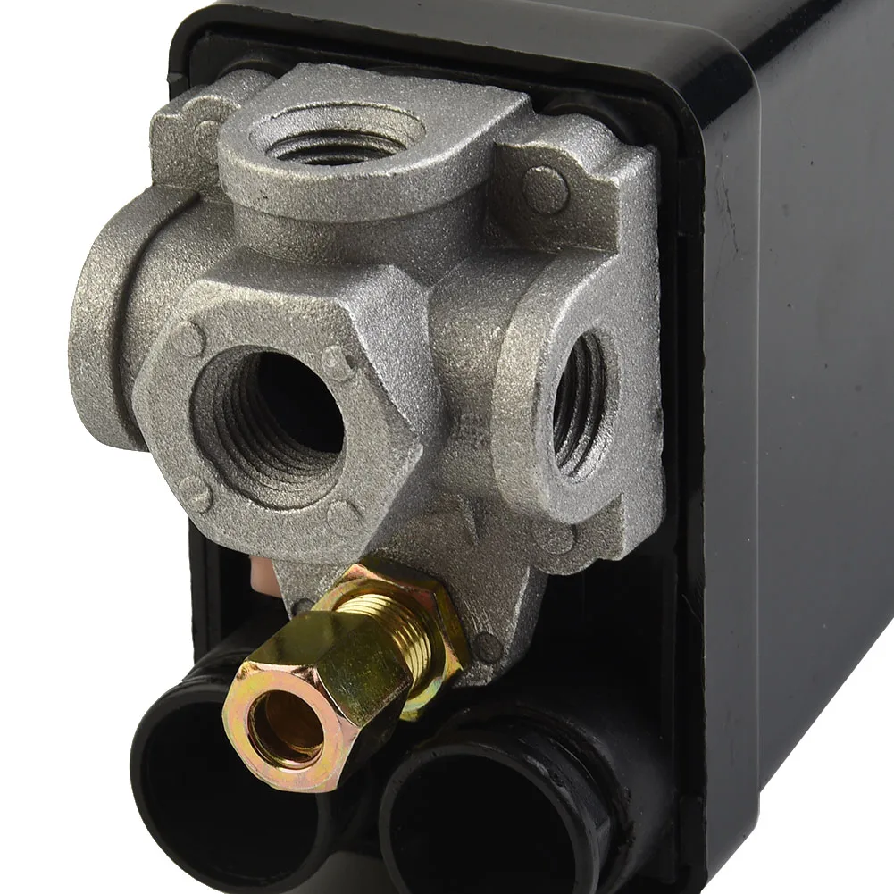 

Durable Newest Top-quality Switch Pressure Air Compressor Switch Tools Pressure Replacement 90-120PSI Accessories