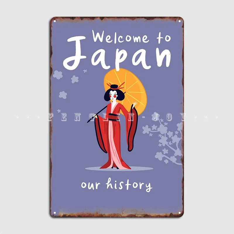 

Japan Dream Metal Sign Decoration Club Party Painting Décor Cinema Tin Sign Posters
