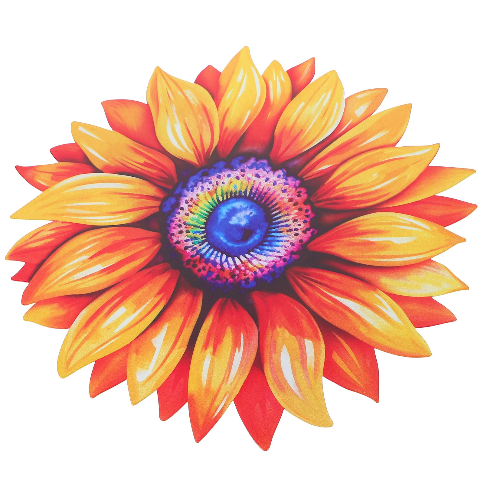 

Metal Wall Decors Decoration Sun Flower Hanging Iron Sunflower Crafts Ornament