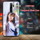 Чехол-накладка для Xiaomi Redmi 8, Note 11, 10S, 10, 8 Pro, 8T, 7 Pro, 7, Mi Note 10 Pro, CC9, CC9E, закаленное стекло