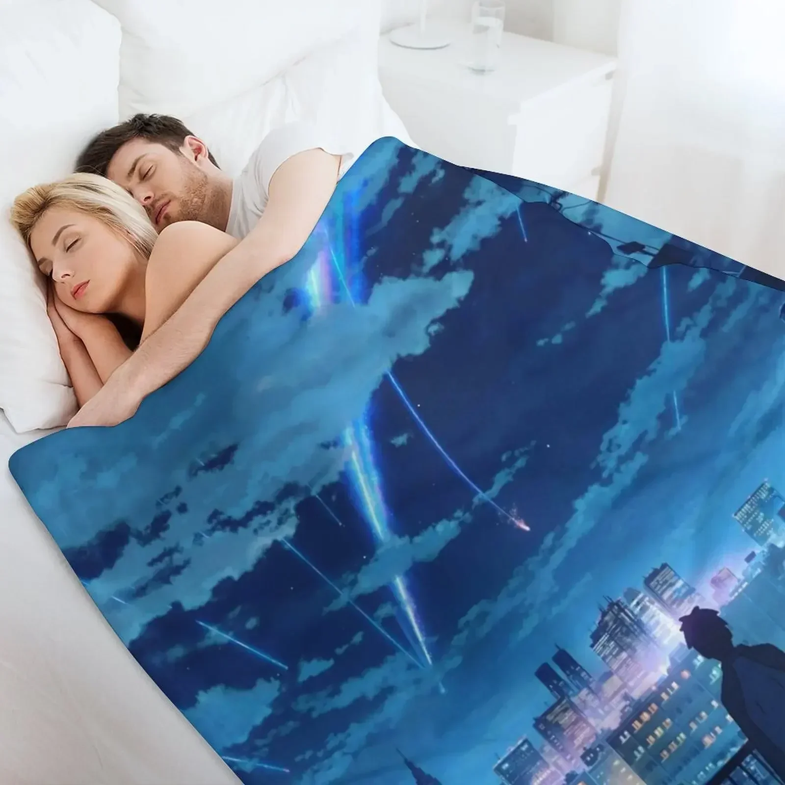 Одеяло для балкона kimi no na wa // your name Taki Stars забавный подарок одеяла пикника