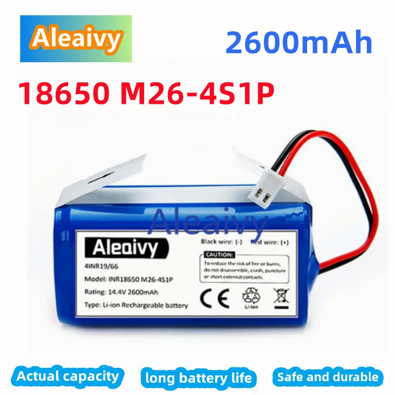 

18650 14,4 v 2600mAh Запасной аккумулятор Shark RVBAT850 для Shark Ion R75, R85, RV850, S87, RV751, RV761, робот-пылесосов