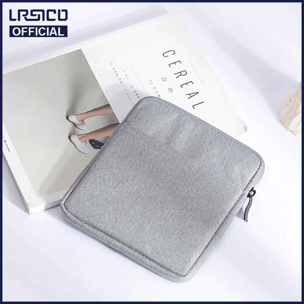 Portable Canvas Kindle Oasis2/3 Protective Soft Bag 7 Inch Shockproof Pocketbook Pouch Case For External DVD Recorder Bile Bag