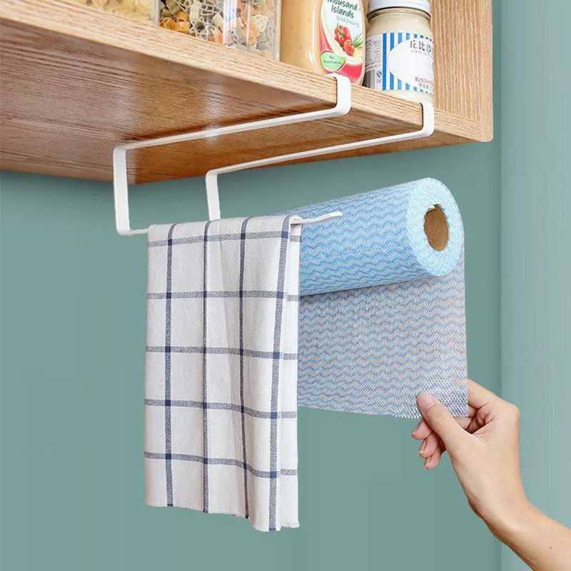 Rack Hanging Shelf Bathroom Storage Toilet Rack Home Kitchen Tissue Accessoriy Wall Stand Hanger Kitchen