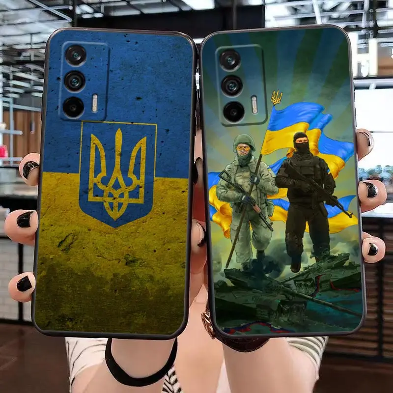 

Flag Of Ukraine Phone Funda Coque Case For OPPO Realme X50 X7 XT X 10 9 9I 8 8I 7 6 5 Pro Plus 5G Case Capa Shell Carcasa Cover