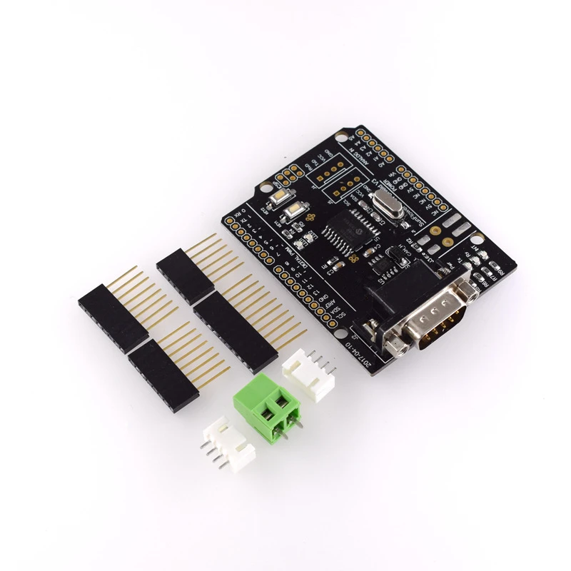 

1Pcs MCP2515 Can Bus Shield Board Module SUB-D Connector Standard UART IIC SPI LED Indicator Controller CAN 4.8-5.2V For Arduino