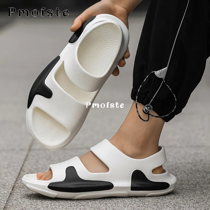 Women's Slippers Summer Soft 2023 EVA Slipper Home Comfortable Thick Bottom Shoe for Women Breathable Wear-resistant Slides