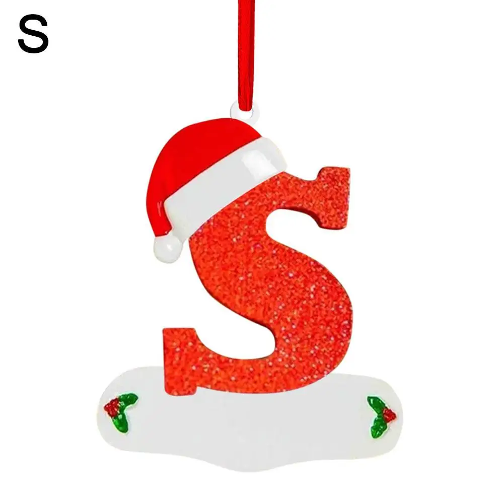Новое украшение для рождественской елки с буквами акриловый кулон 26 новый