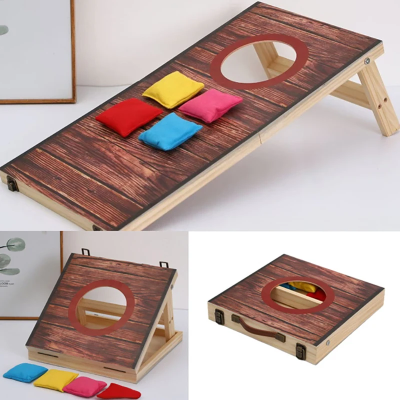 Набор Cornhole чехол для игры на открытом воздухе складная игра детей и взрослых