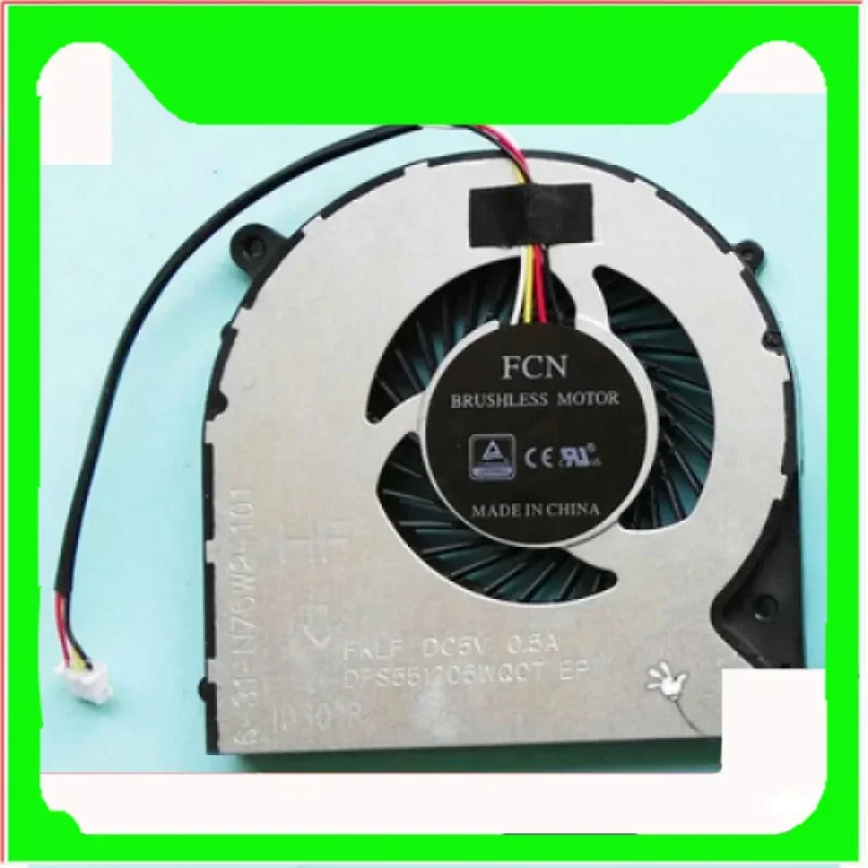 НОВЫЙ вентилятор охлаждения процессора для ноутбука Gigabyte P35X P35XW P35XV4 P37 P37X